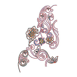 繡花 植物 花朵 免費(fèi)素材