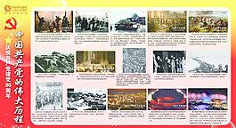 建党90周年展板