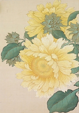 位圖 寫意花卉 植物 花朵 免費素材