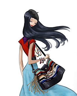 位圖 藝術(shù)效果 手繪 人物 女人 免費(fèi)素材