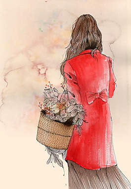 位圖 藝術(shù)效果 手繪 人物 女人 免費(fèi)素材