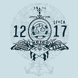 印花矢量圖 生活元素 稱 幾何 圓形 免費(fèi)素材
