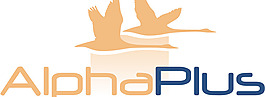 AlphaPlus logo設(shè)計欣賞 AlphaPlus廣告公司LOGO下載標(biāo)志設(shè)計欣賞