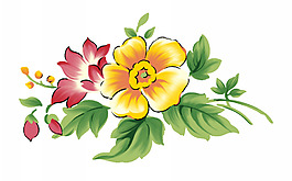位圖 植物圖案 寫意花卉 花朵 超高清 免費(fèi)素材