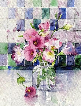 位圖 寫意花卉 植物 花朵 免費素材