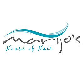 Marijo_s_House_of_Hair logo設計欣賞 Marijo_s_House_of_Hair化妝品LOGO下載標志設計欣賞