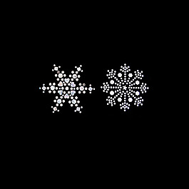 燙鉆 雪花 花朵 免費(fèi)素材