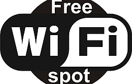 Free_Wifi_Spot logo設計欣賞 Free_Wifi_Spot電腦公司標志下載標志設計欣賞