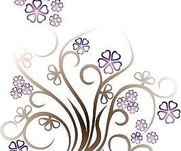 精美時(shí)尚花紋花邊矢量圖09