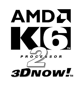 AMD_K6(1) logo设计欣赏 AMD_K6(1)电脑硬件标志下载标志设计欣赏