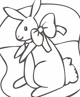 中秋小白兔矢量圖02
