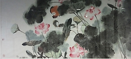 位圖 植物圖案 寫意花卉 花朵 荷花 免費素材
