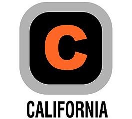 California logo设计欣赏 California服装品牌LOGO下载标志设计欣赏