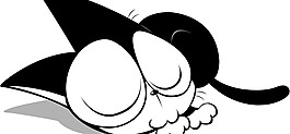 Kurochan logo設計欣賞 Kurochan卡通形象標志下載標志設計欣賞