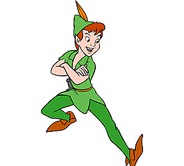 Disney_s_Peter_Pan logo設(shè)計(jì)欣賞 Disney_s_Peter_Pan卡通形象LOGO下載標(biāo)志設(shè)計(jì)欣賞