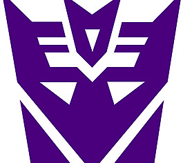Decepticom logo設(shè)計欣賞 Decepticom卡通形象LOGO下載標(biāo)志設(shè)計欣賞