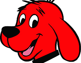 Clifford_The_Red_Dog logo設(shè)計欣賞 Clifford_The_Red_Dog卡通形象LOGO下載標(biāo)志設(shè)計欣賞