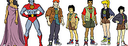 Captain_Planet logo設計欣賞 Captain_Planet卡通形象LOGO下載標志設計欣賞