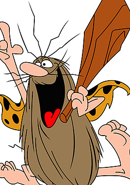 Captain_Caveman logo設(shè)計欣賞 Captain_Caveman卡通形象LOGO下載標(biāo)志設(shè)計欣賞