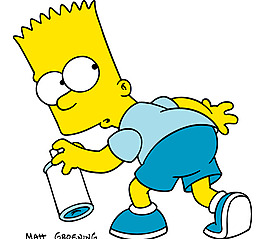 Bart_Simpson logo設(shè)計(jì)欣賞 Bart_Simpson卡通形象LOGO下載標(biāo)志設(shè)計(jì)欣賞