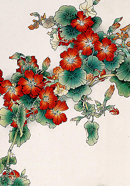 位圖 植物圖案 寫意花卉 花朵 動(dòng)物 免費(fèi)素材