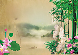 位圖 植物圖案 寫(xiě)意花卉 花朵 牡丹 免費(fèi)素材