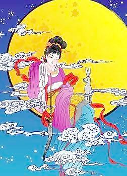 中秋節(jié)嫦娥矢量圖片素材01