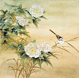 位圖 植物圖案 寫意花卉 花朵 牡丹 免費(fèi)素材