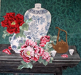 位圖 植物圖案 寫意花卉 花朵 牡丹 免費素材