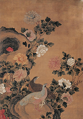 位圖 植物圖案 寫(xiě)意花卉 花朵 牡丹 免費(fèi)素材
