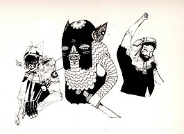 位圖 藝術(shù)效果 手繪 人物 怪物 免費(fèi)素材