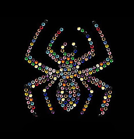 燙鉆 蜘蛛 免費素材