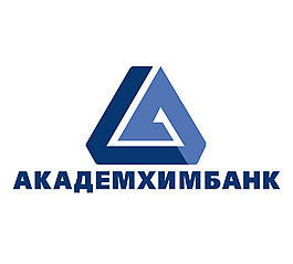 Academkhimbank logo設(shè)計(jì)欣賞 Academkhimbank國際銀行標(biāo)志下載標(biāo)志設(shè)計(jì)欣賞