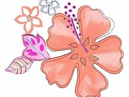 韓國PSD精美花紋矢量背景模版333