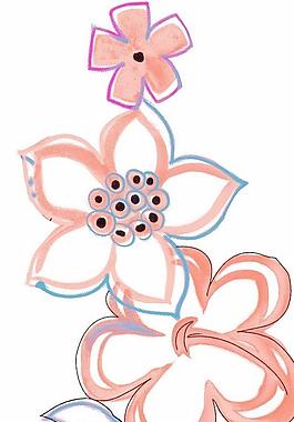 韓國(guó)PSD精美花紋矢量背景模版324