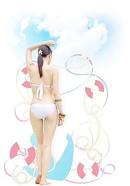 泳裝美女