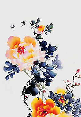 位圖 植物圖案 寫意花卉 花朵 超高清 免費素材