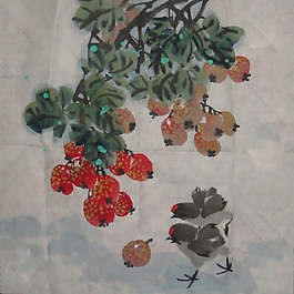 位圖 植物圖案 寫意花卉 花朵 動物 免費素材