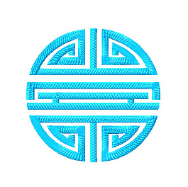 繡花 圓形 幾何 三角形 方形 免費(fèi)素材