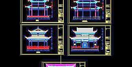 古建筑金剛殿設(shè)計圖