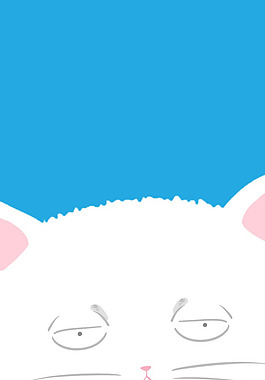 位圖 卡通 卡通動物 貓 免費素材