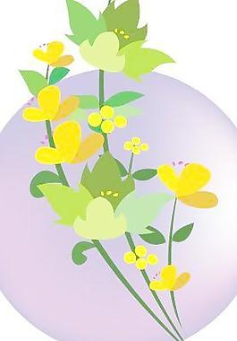韓國(guó)花紋圖標(biāo)矢量圖34