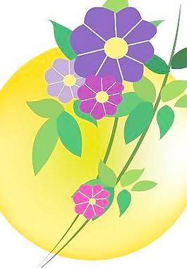 韓國(guó)花紋圖標(biāo)矢量圖30