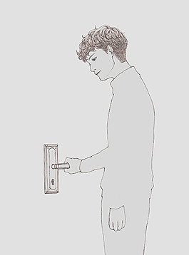 位圖 藝術(shù)效果 手繪 人物 男孩 免費(fèi)素材