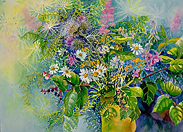 位圖 植物圖案 寫意花卉 花朵 免費(fèi)素材