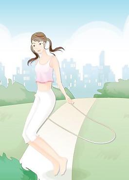 韓國MM美體插畫矢量圖35