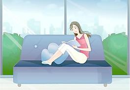 韩国MM美体插画矢量图32