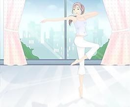 韓國MM美體插畫矢量圖20
