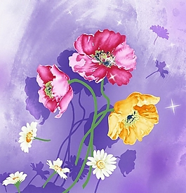 位圖 植物圖案 寫(xiě)意花卉 花朵 牡丹 免費(fèi)素材