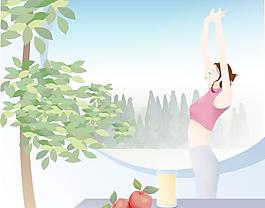韓國MM美體插畫矢量圖13